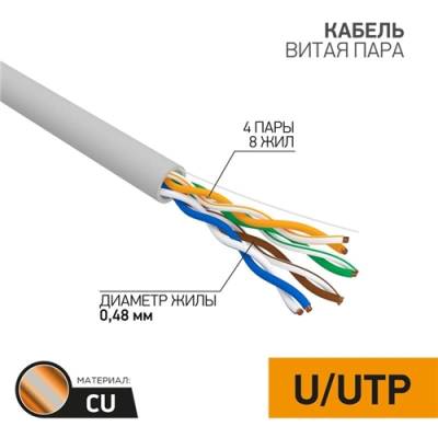U/UTP-кабель Rexant 02-0005