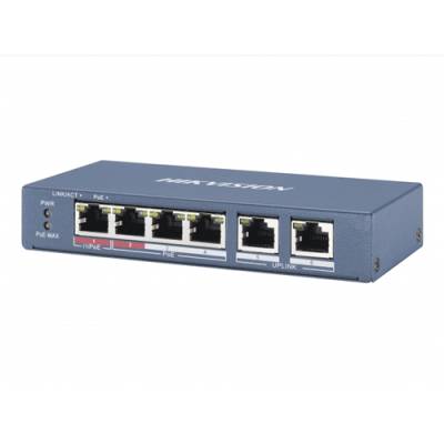 PoE-коммутатор Hikvision DS-3E0106HP-E