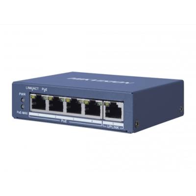 РоЕ-коммутатор Hikvision DS-3E0505P-E