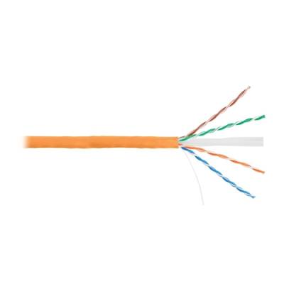 U/UTP-кабель Netlan EC-UU004-6-LSZH-OR, 305 м