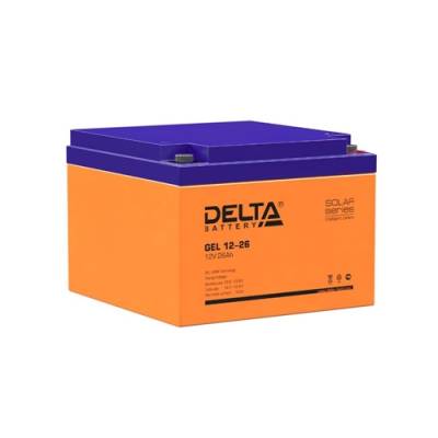 Аккумулятор Delta GEL 12-26