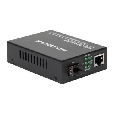 Медиаконвертер неуправляемый NIKOMAX GL-MC-UTPF-SC1G-18SM-1310-N