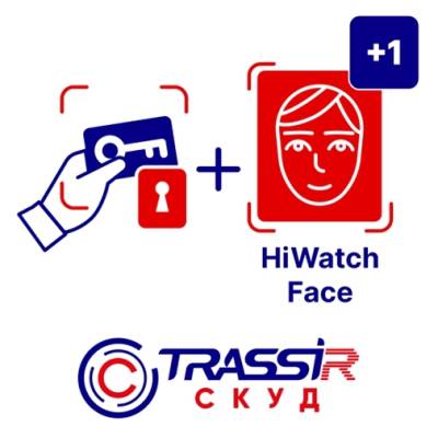 Лицензия TRASSIR СКУД+1 HiWatch Face