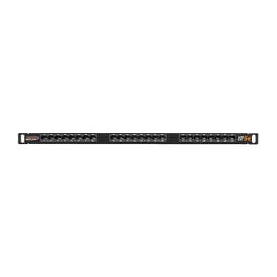 Патч-панель Nikomax NMC-RP24UD2-HU-BK