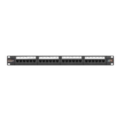 Патч-панель Nikomax NMC-RP24UE2-1U-BK