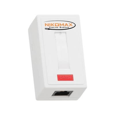 Розетка Nikomax NMC-WO1UD2-WT