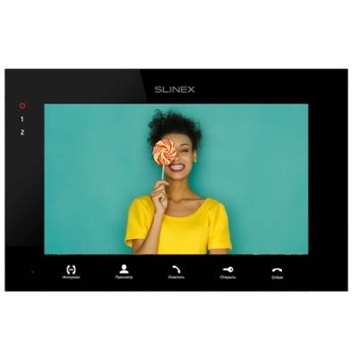 Абонентский монитор Slinex SQ-07MTHD black
