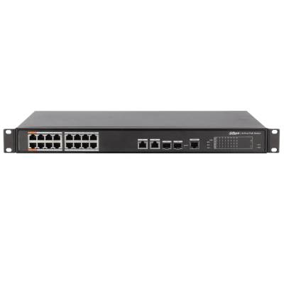 Управляемый 16-портовый Fast Ethernet РоЕ-коммутатор Dahua DH-PFS4218-16ET-190