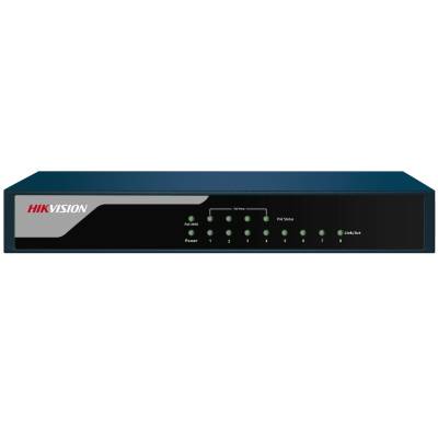 Неуправляемый Fast Ethernet PoE-коммутатор Hikvision DS-3E0108P-E 8-портовый с 4 PoE