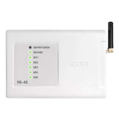 Устройство оконечное системы передачи извещений по каналам сотовой связи GSM УО-4С исп.02