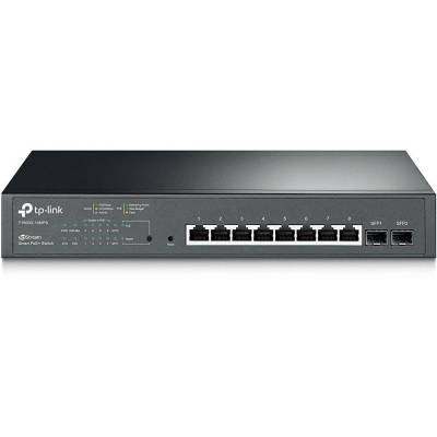 8-портовый управляемый PoE-коммутатор TP-Link T1500G-10MPS