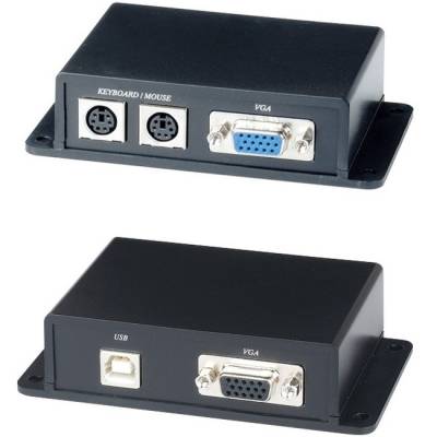 Комплект VKM02: VGA/клавиатура/мышь на расстояние до 100 м по 2 CAT5e